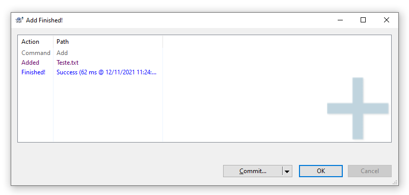 como criar arquivo pasta git gui windows 2
